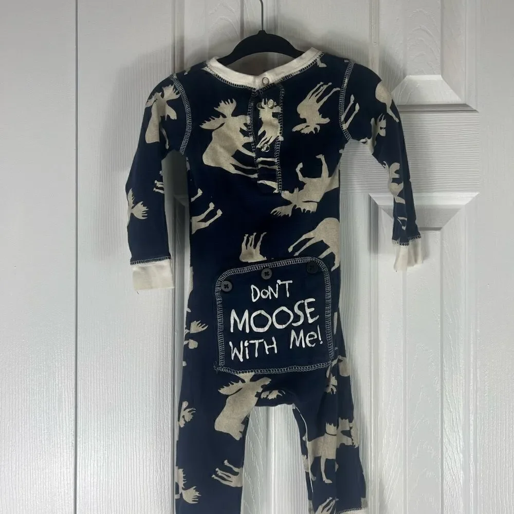 Flap Jack Childs Pajama Romper 12m